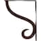 Ekena Millwork Ashford Triple, Wrought Iron Bracket, (Triple center brace), Antiqued Copper 2"W  x 12"D x 15"H BKTM02X12X15TASACO - alternate 6